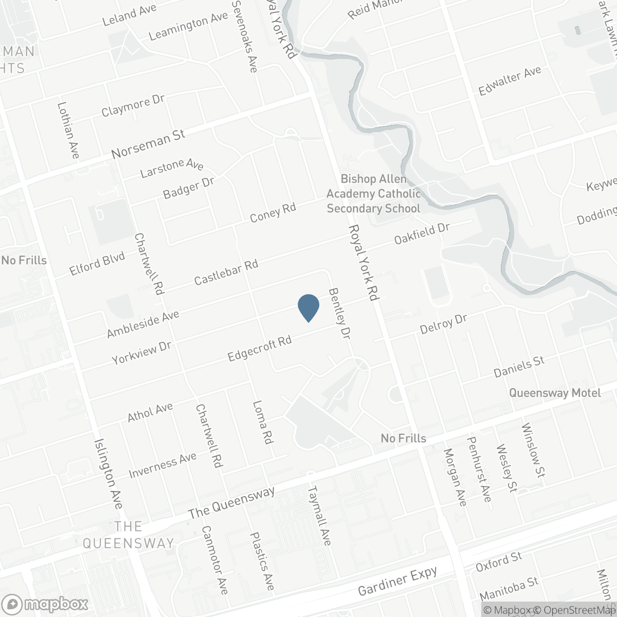 25 YORKVIEW DRIVE, Toronto, Ontario M8Z 2G1